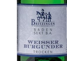 2020 WEISSER BURGUNDER Winzersekt -trocken- 0.75 l WG Britzingen