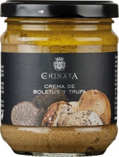 Crema de Boletus y Trufas herzhafte Pastete von Steinpilzen und Trüffel mit Olivenöl 180 gr