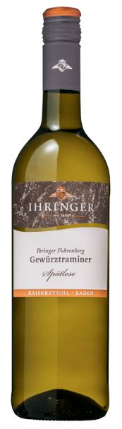 2015 Ihringer Fohrenberg RULÄNDER Spätlese -lieblich-0.75 l WG Ihringen