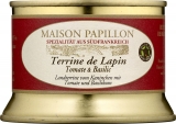 Terrine de Lapin Tomate et Basilic Terrine vom Kaninchen mit Tomaten und Basilikum, 130 Gramm