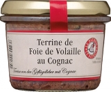Terrine de Foie de Volaille au Cognac Terrine mit Geflügelleber und Cognac, 180 Gramm