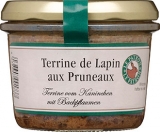 Terrine de Lapin aux Pruneaux Terrine mit Kaninchen und Backpflaume 180 g