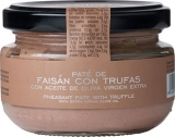 Paté de Faisán con Trufas Pastete vom Fasan mit Trüffel und nativem Olivenöl Extra 120 g