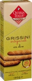Grissini Artigianali con Olive dicke Grissini mit Olivenstücken 120 g