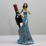 Weinhalter Dame in Blau